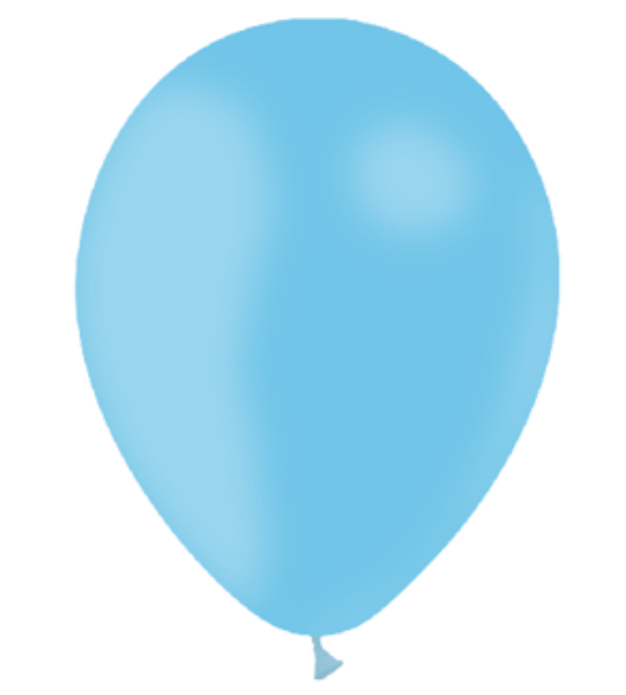 ballon bleu ciel - ballon latex - La Trappe à Ballons - anniversaire - baptême - mariage