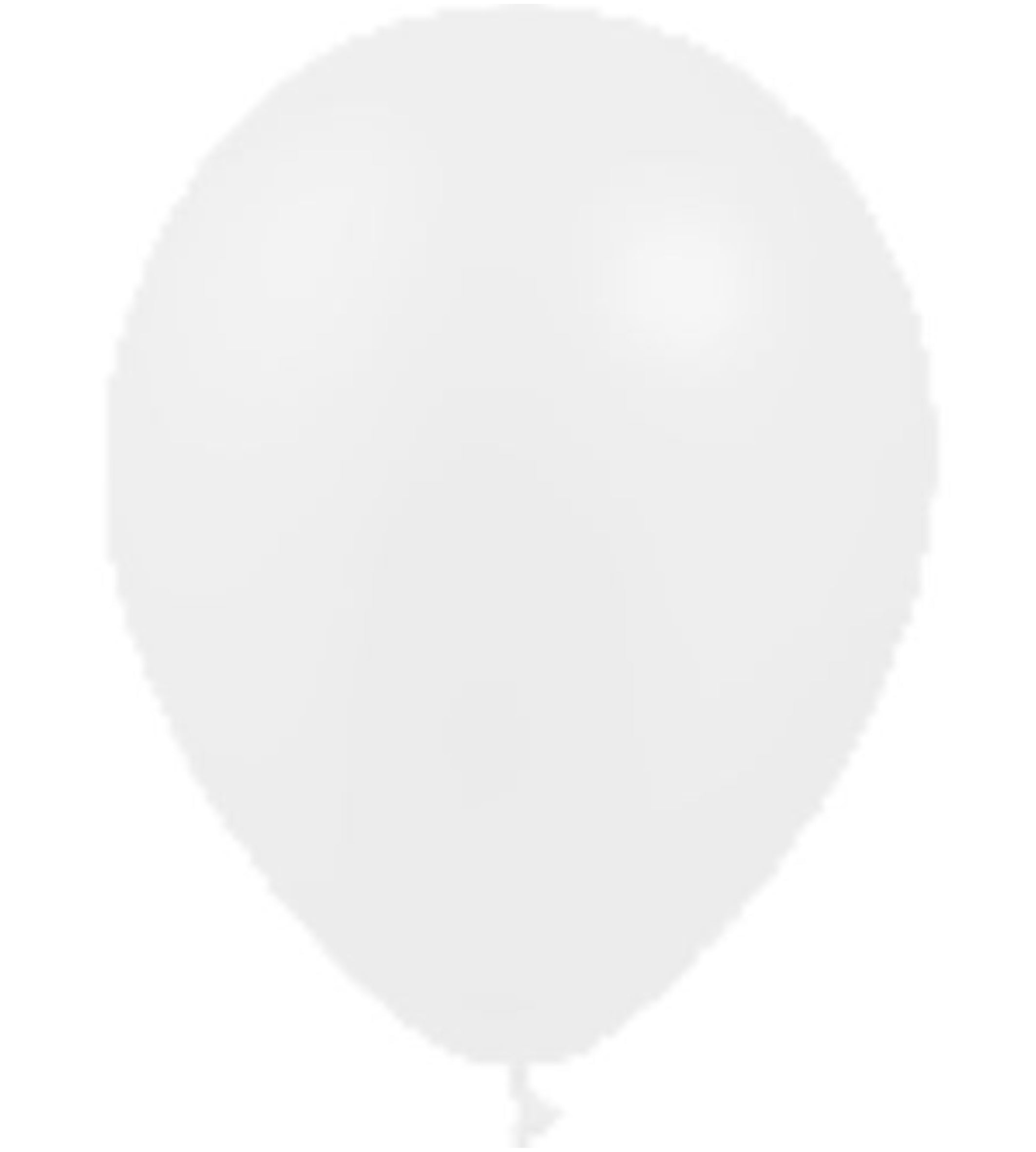 Ballon blanc métallisé - ballon latex - La Trappe à Ballons - anniversaire - baptême - mariage