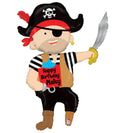 Ballon pirate 100 cm -anniversaire - La Trappe à Ballons