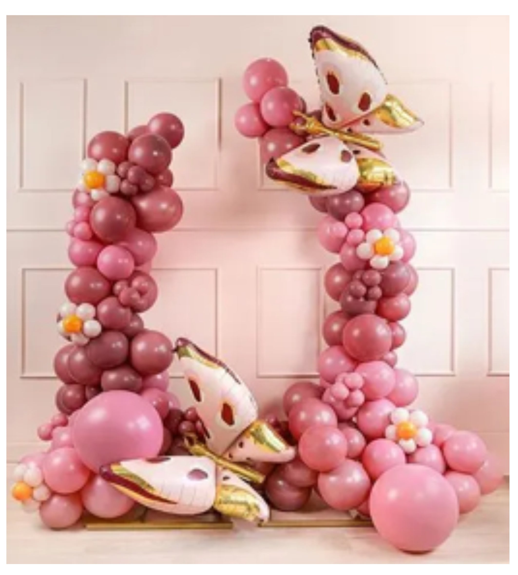 Ballon aluminium papillon 110 cm - anniversaire - La Trappe à Ballons