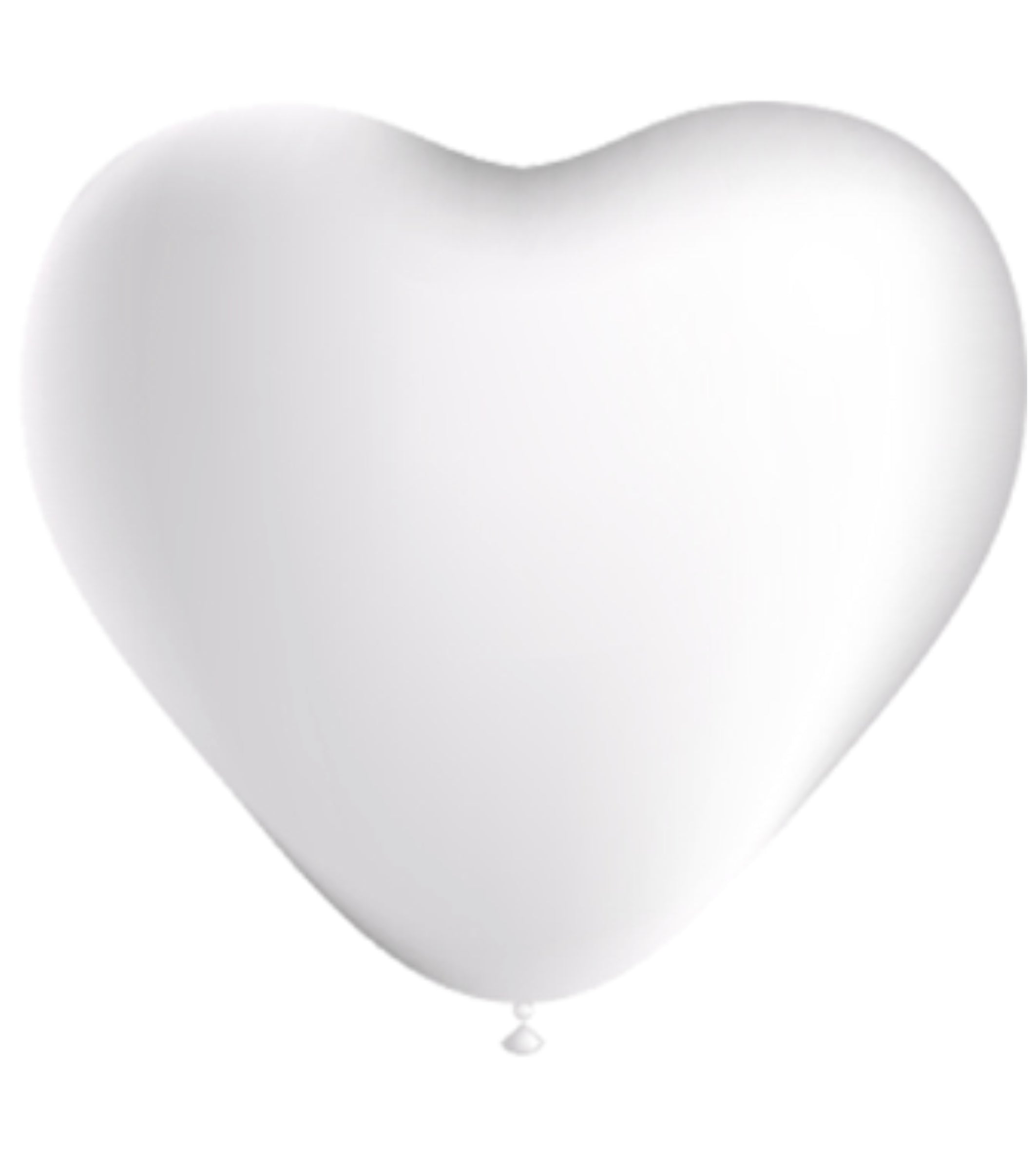 100 ballons coeur 25 cm en latex biodégradable, différents coloris gamme standard au choix